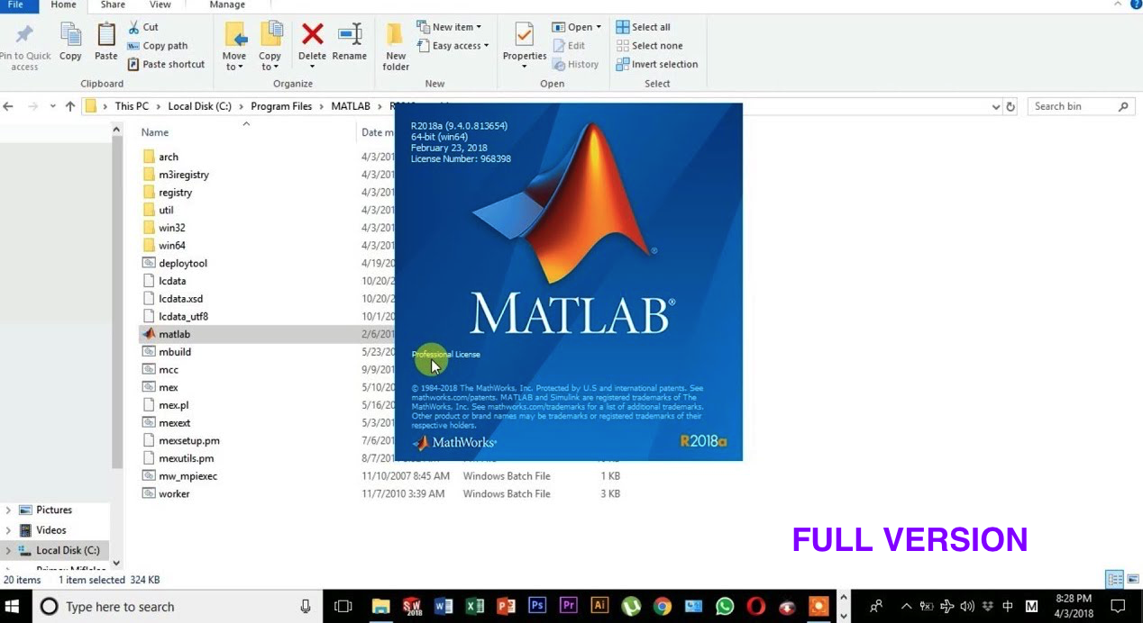 Matlab 2018b crack download